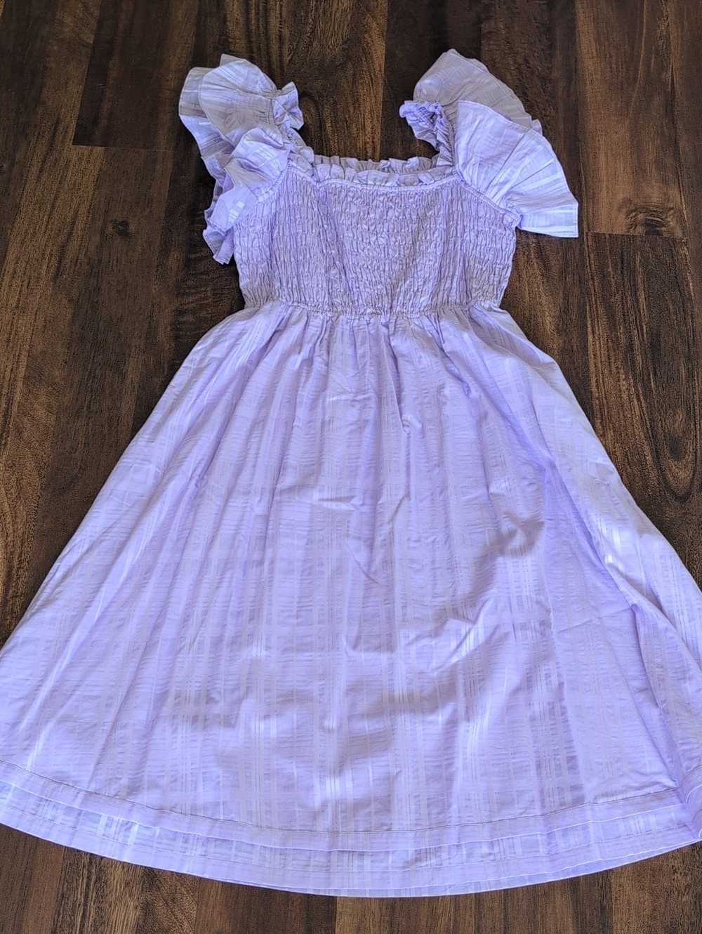 Banana Republic Lavender Ruffled Sundress